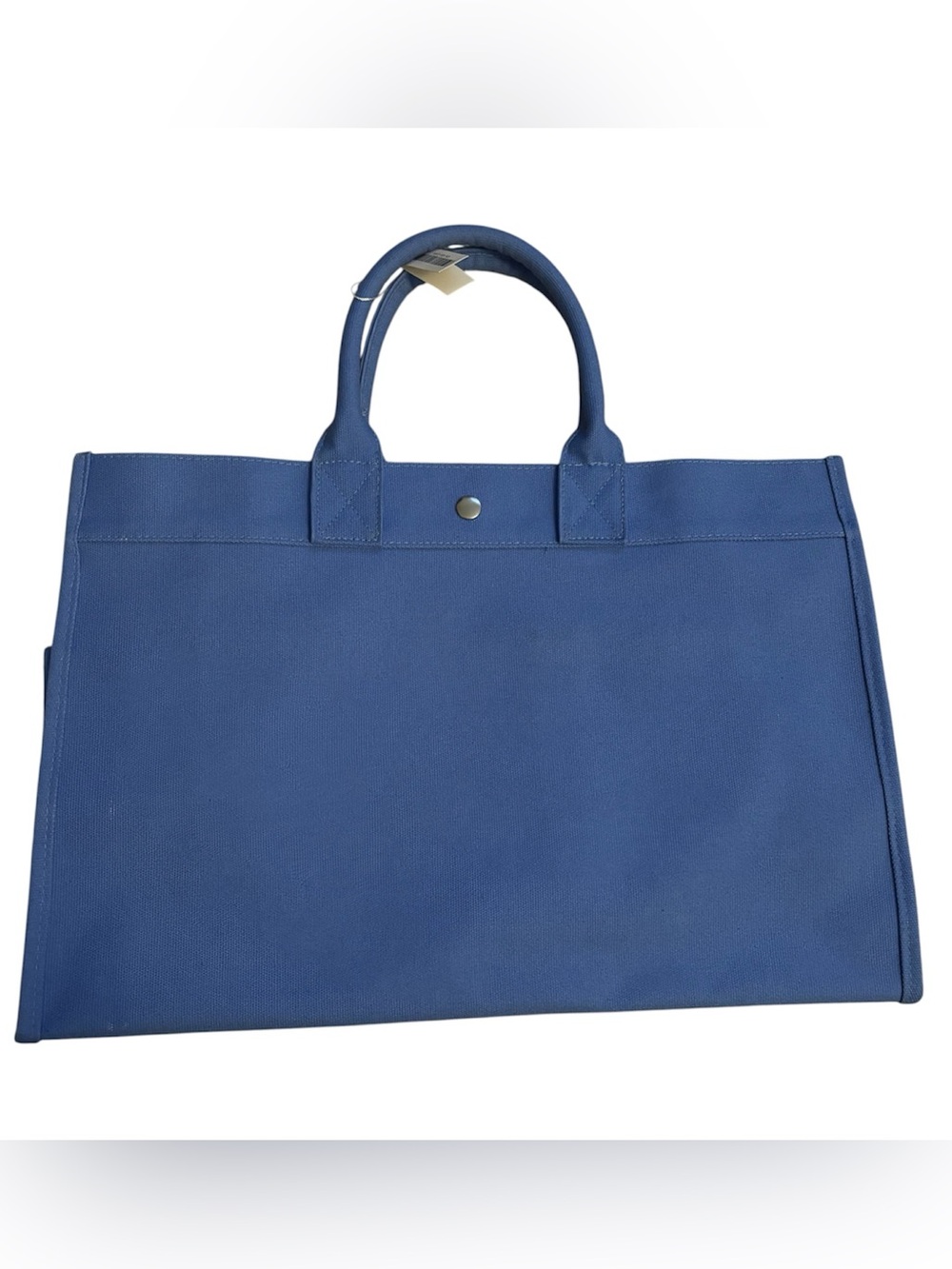 Quilted Koala Tote Bag East-West Canvas Preppy Beach